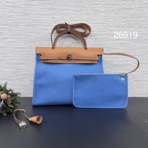 HERMES herbag31藍銀
(26919)