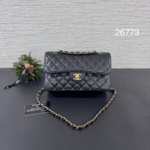 CHANEL 經典荔枝CF23黑金
(26773)