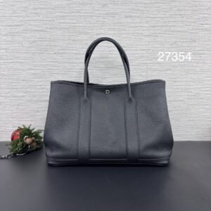 Hermès GARDEN PARTY36黑銀(27354)