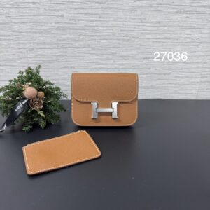 Hermes ConstanceSlim金棕銀(27036)