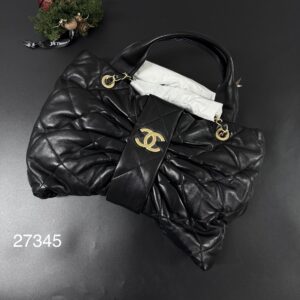 Chanel 全新25K黑金蝴蝶結包(27345)