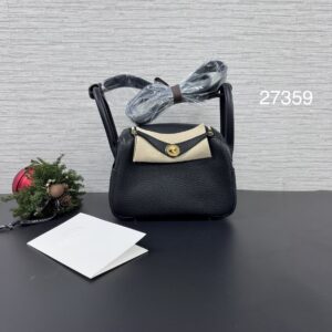 HERMES 全新mini lindy二代黑金
(27359)