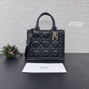 Dior 黑金三格Tote(27020)