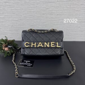 CHANEL 字母LOGO多用口蓋(27022)