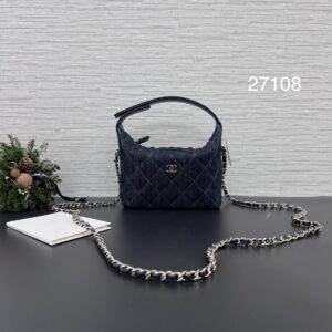Chanel 全新26P單寧便當包(27108)