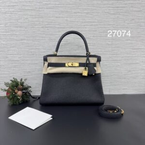 HERMES KELLY28黑金(27074)