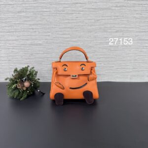 Hermès kelly Doll 千禧娃娃經典橘(27153)