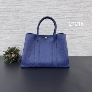 Hermes GARDEN PARTY 30深藍銀(27216)