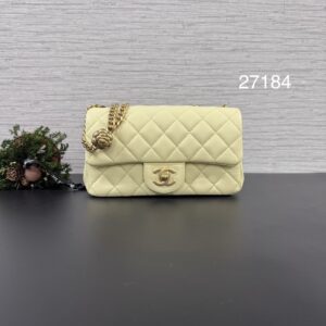 CHANEL 全新山茶花CF大mini(27184)