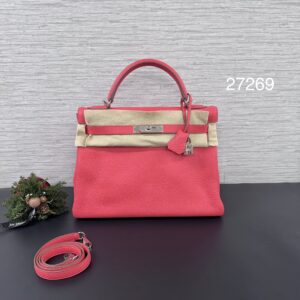 HERMES KELLY32蜜桃粉(27269)