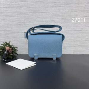 Hermes Geta木屐包 新牛仔藍銀(27011)