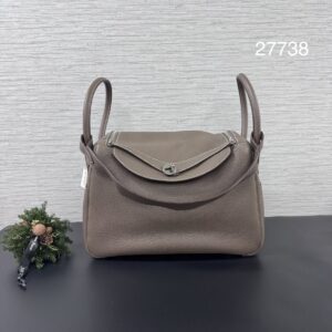 Hermès Lindy34象灰銀(27738)