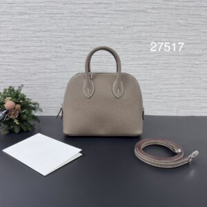 Hermes 全新mini bolide象灰(27517)