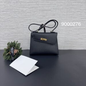 Hermès 雙面Kelly 黑金(9000276)