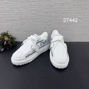 Dior 全新貝殼小白鞋37(27442)