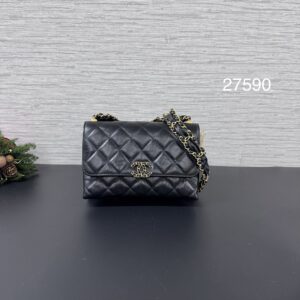 Chanel 19粗鍊風琴包(27590)