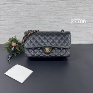 CHANEL 經典CF25黑金(27706)