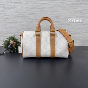 LOUIS VUITTON Keepall25白棕(27596)