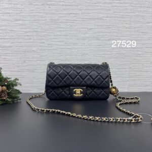CHANEL 金球大mini 黑金(27529)