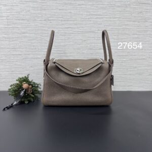 HERMES LINDY26 象灰銀(27654)