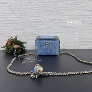 Chanel 丹寧調節小盒子(28065)