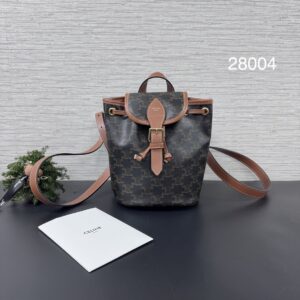 Celine 老花後背包(28004)