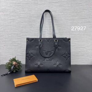 LOUIS VUITTON 黑壓紋OnTheGo MM(27927)