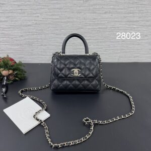Chanel  Handle nano 荔黑金(28023)