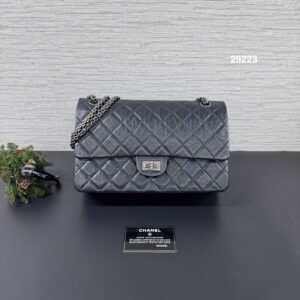 CHANEL 2.55黑銀 28(29223)