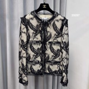 CHANEL 全新飛馬蕾絲外套(29297)