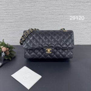 CHANEL 經典CF25荔黑金(29120)