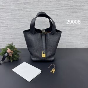 HERMES PICOTIN18 黑金(29006)