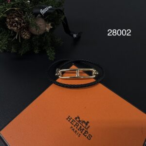 Hermes  全新Roulis Double Tour手環(28002)