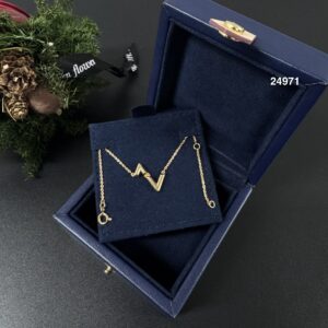 LOUIS VUITTON  Volt Upside Down 閃電項鍊(24971)
