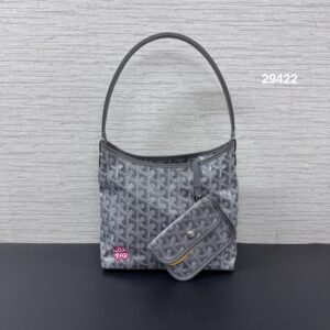 Goyard 全新灰四葉草mini tote(29422)