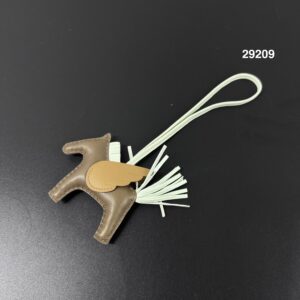 Hermes  全新Rodeo Pegase飛馬皮革吊飾(29209)