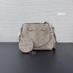 LOUIS VUITTON Bella Mahina 象灰水桶包(29437)