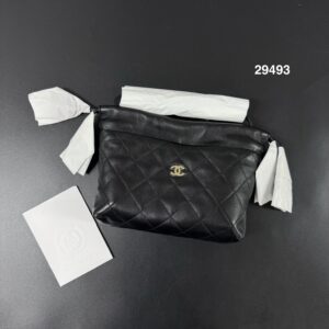 CHANEL 全新26s mini 福袋包黑金(29493)