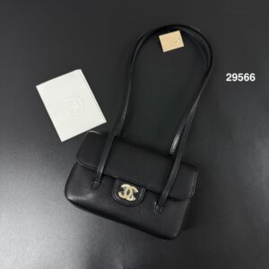 CHANEL 26P全新 PREPPY COCO MINI 黑(29566)