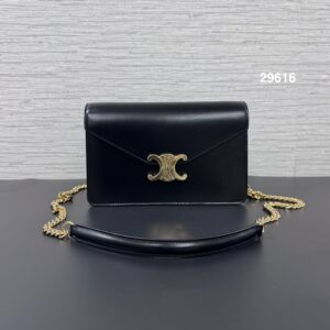 CELINE 黑金凱旋門 WOC(29616)