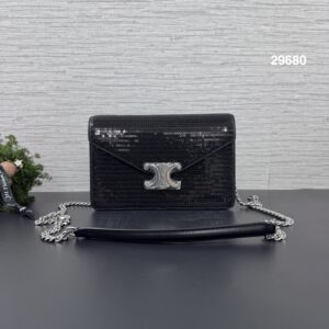 CELINE 全新 Margo亮片woc(29680)