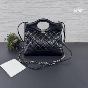 Chanel 31bag Mini 黑金(29707)