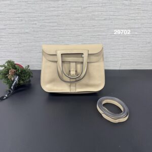 Hermes Halzan mini風衣灰銀(29702)
