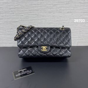 CHANEL 經典CF25荔黑金(29703)