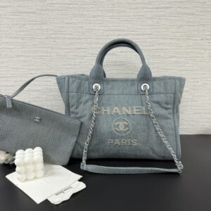 CHANEL 兩用仿舊Shopping bag(21879)