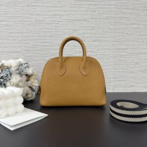 Hermes mini bolide焦糖(22367)